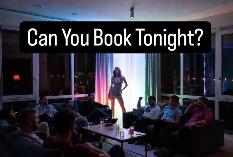 can you find exotic dancers near you tonight last minute booking guide